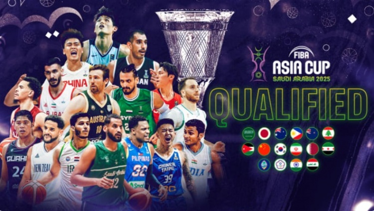 8月在沙特舉辦！FIBA官網(wǎng)：男籃亞洲杯抽簽儀式將在下月8號舉行