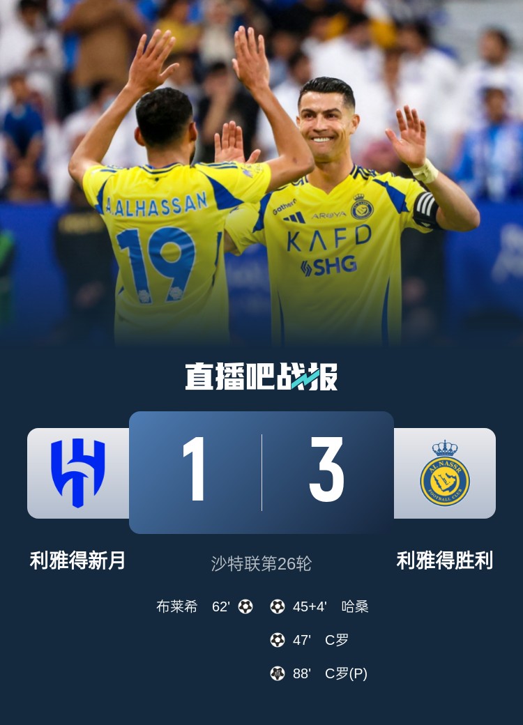 新月后衛(wèi)坦承德比表現(xiàn)：勝利發(fā)揮更勝一籌，我們必須彌補(bǔ)+糾錯(cuò)